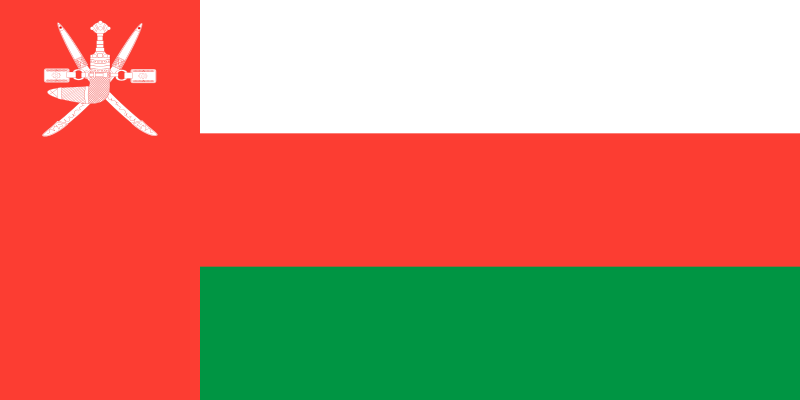 Datei:Flagge Oman.png