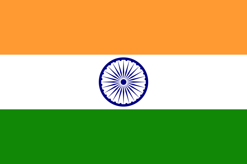 Datei:Flagge Indien.png