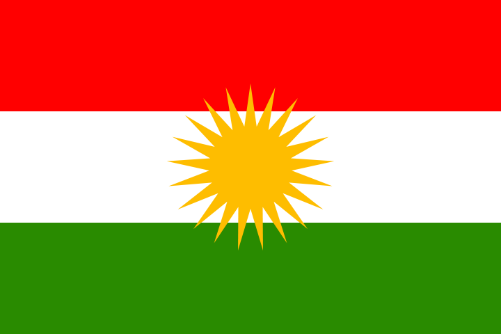 Datei:Flagge Kurdistan.png